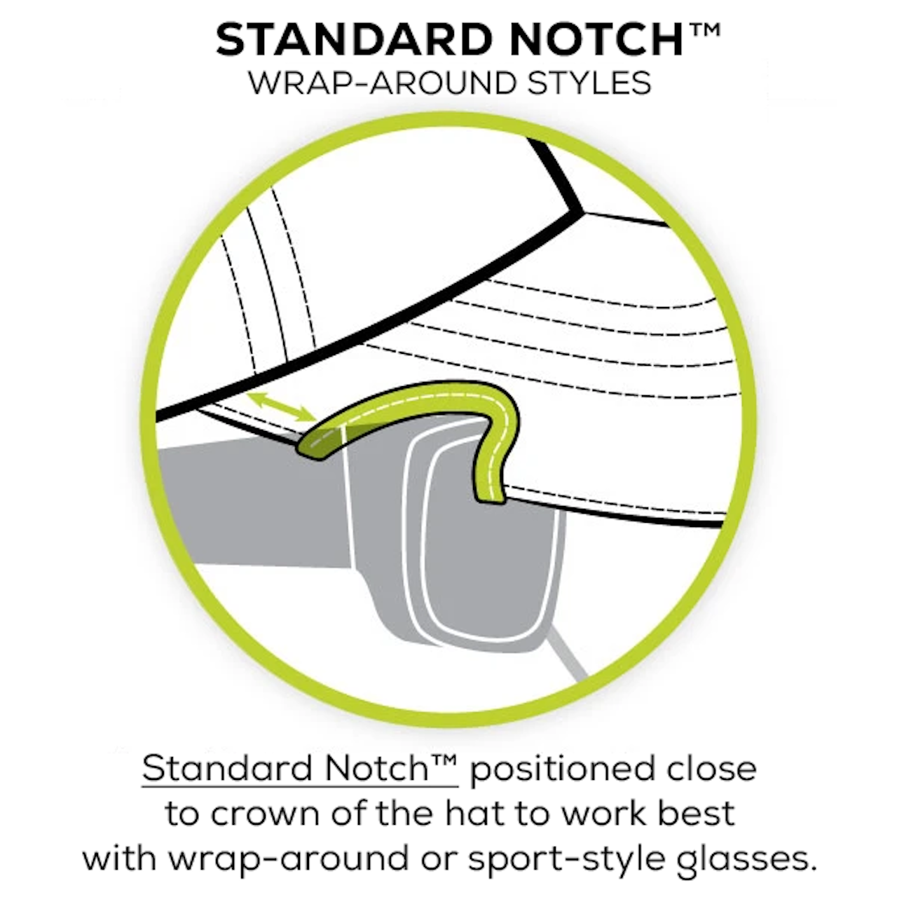 Notch Classic Adjustable Charcoal/Black Trucker Blank