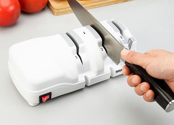 Electric Knife Sharpener with Diamond Wheel