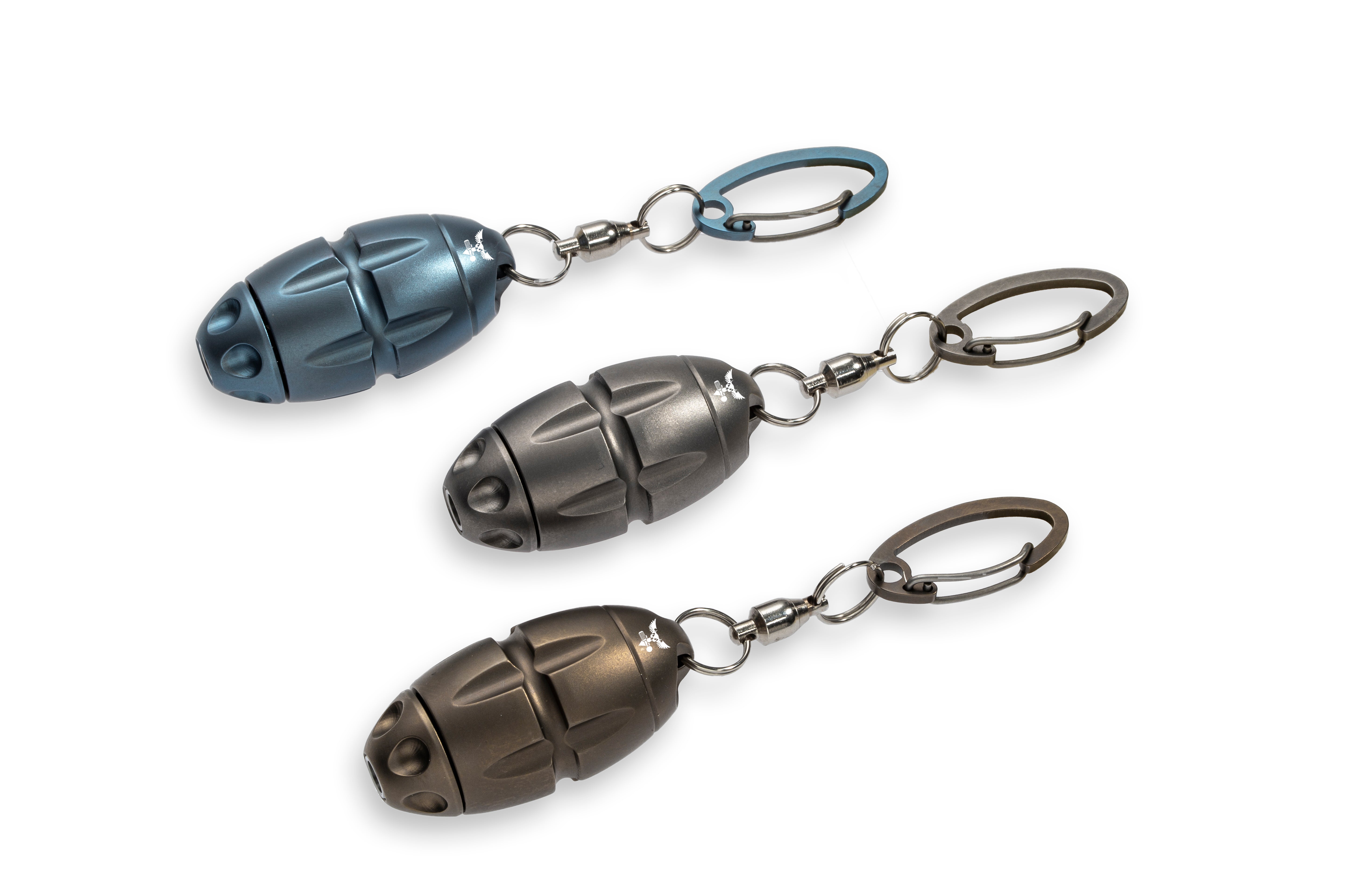 Eggie keychain - Gray titanium